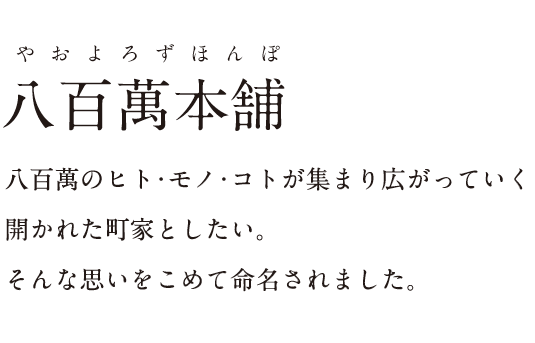 ギフト・結婚式引き出物・内祝・出産祝い・お土産のことなら金沢の町屋の八百萬本舗